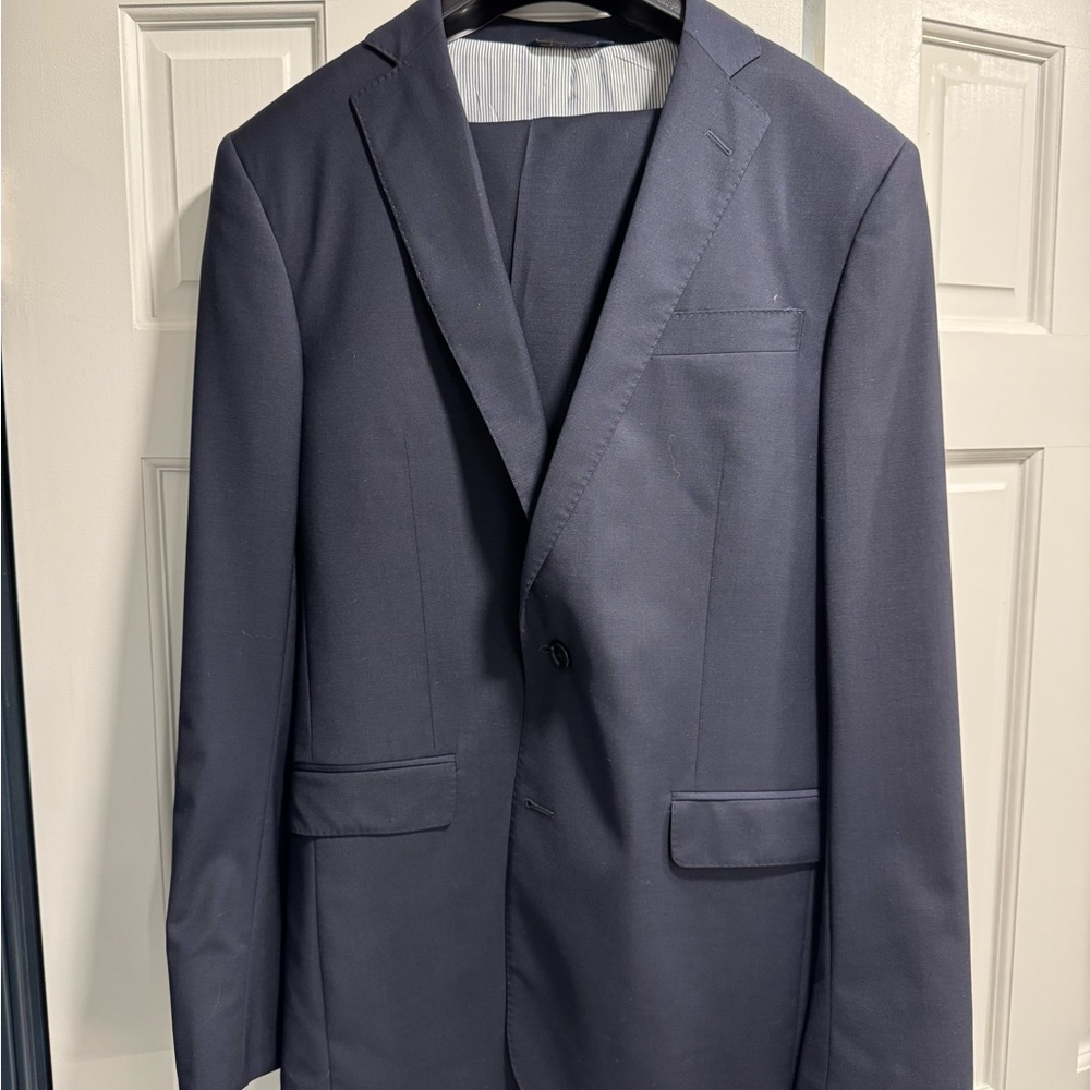 Brooks Brothers Blue Suit